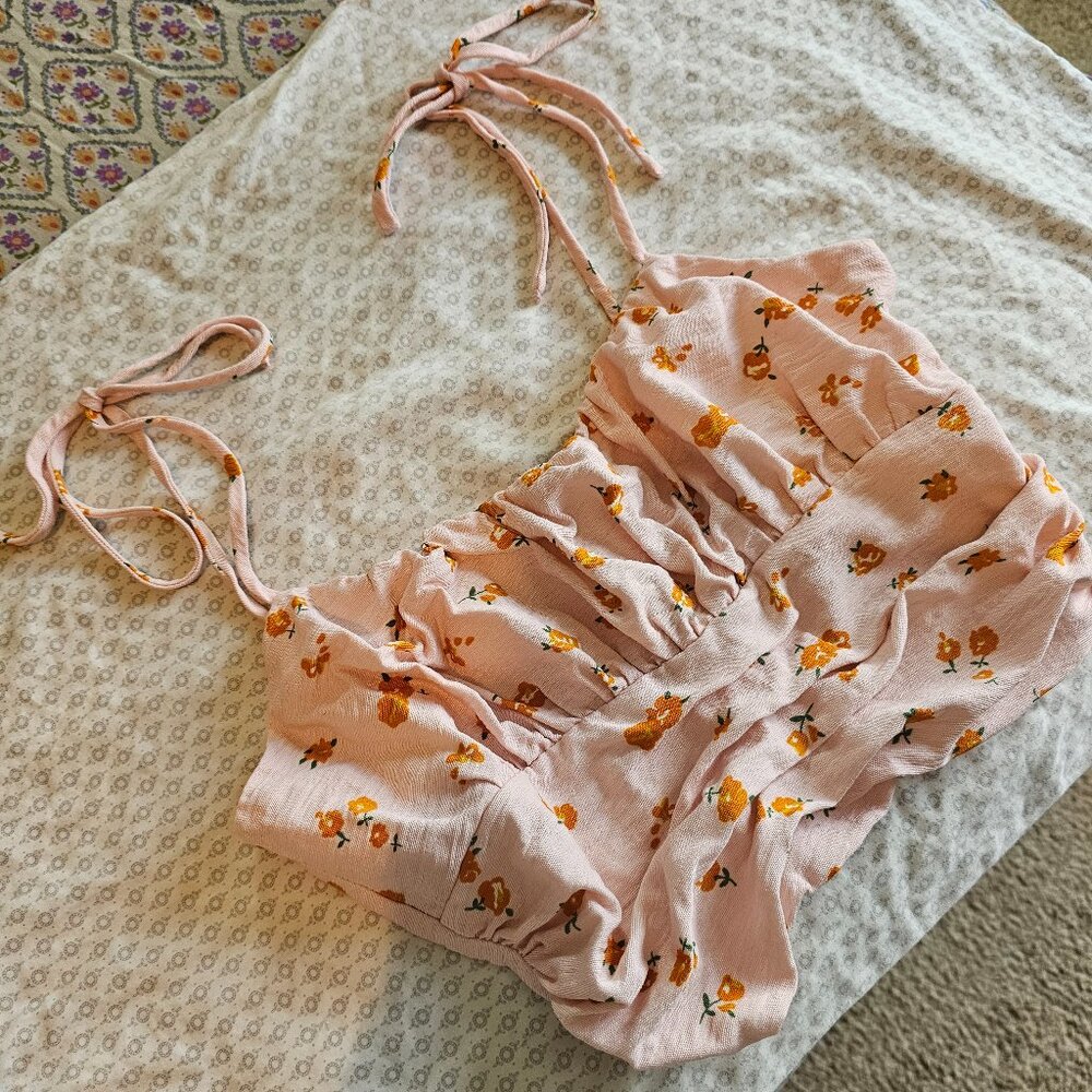 Milkmaid Crop Top